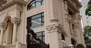 阳泉黄金麻别墅外墙异形定制
