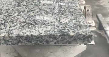 阳泉芝麻白楼梯踏步 芙蓉白