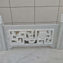 阳泉芝麻白河道栏杆 桥栏杆