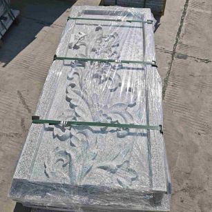 阳泉芝麻白别墅外墙雕刻版