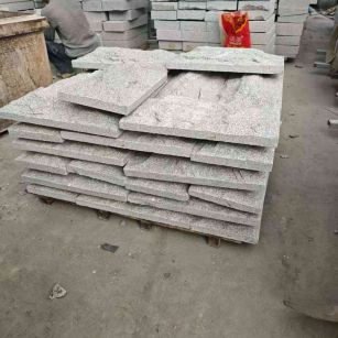 阳泉芝麻白蘑菇石，自然面