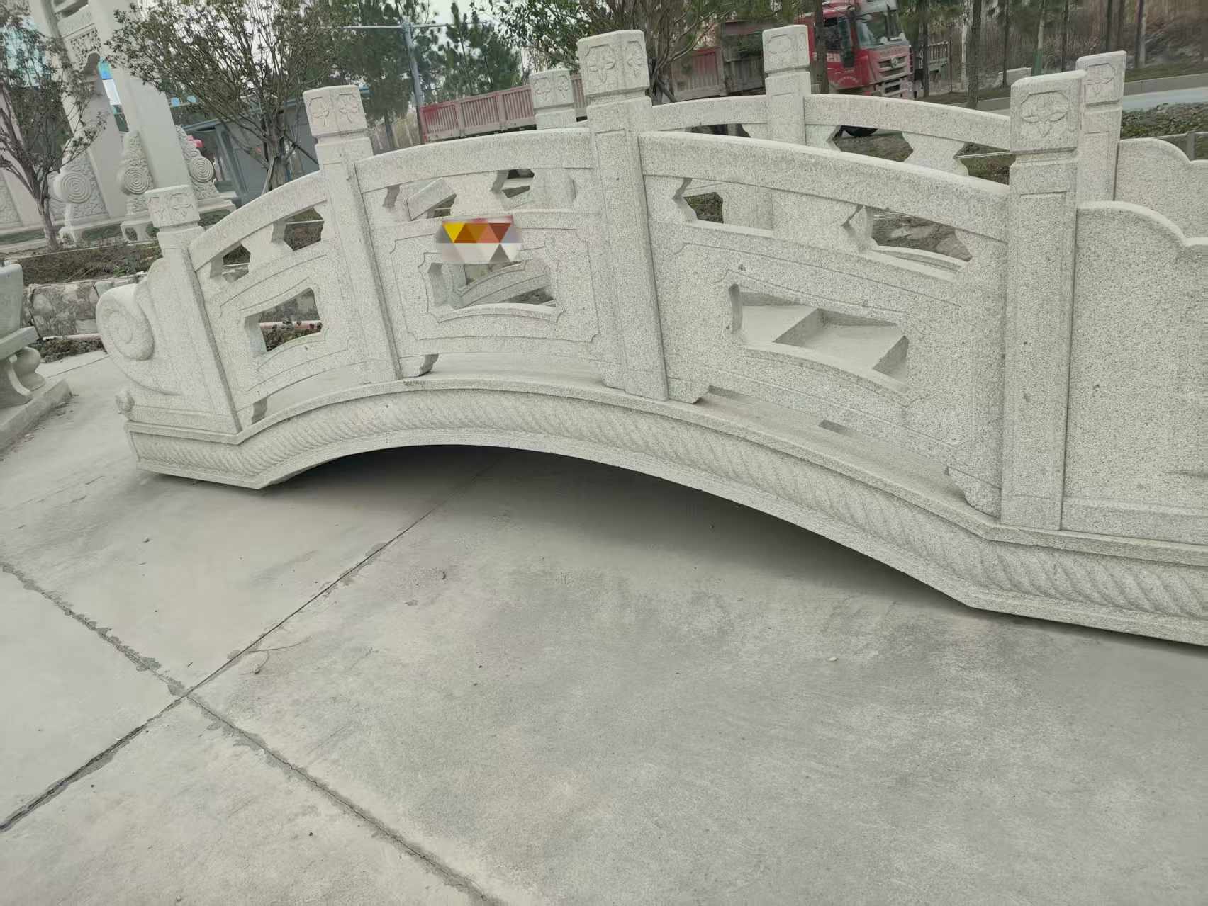 阳泉芝麻白拱桥，石桥