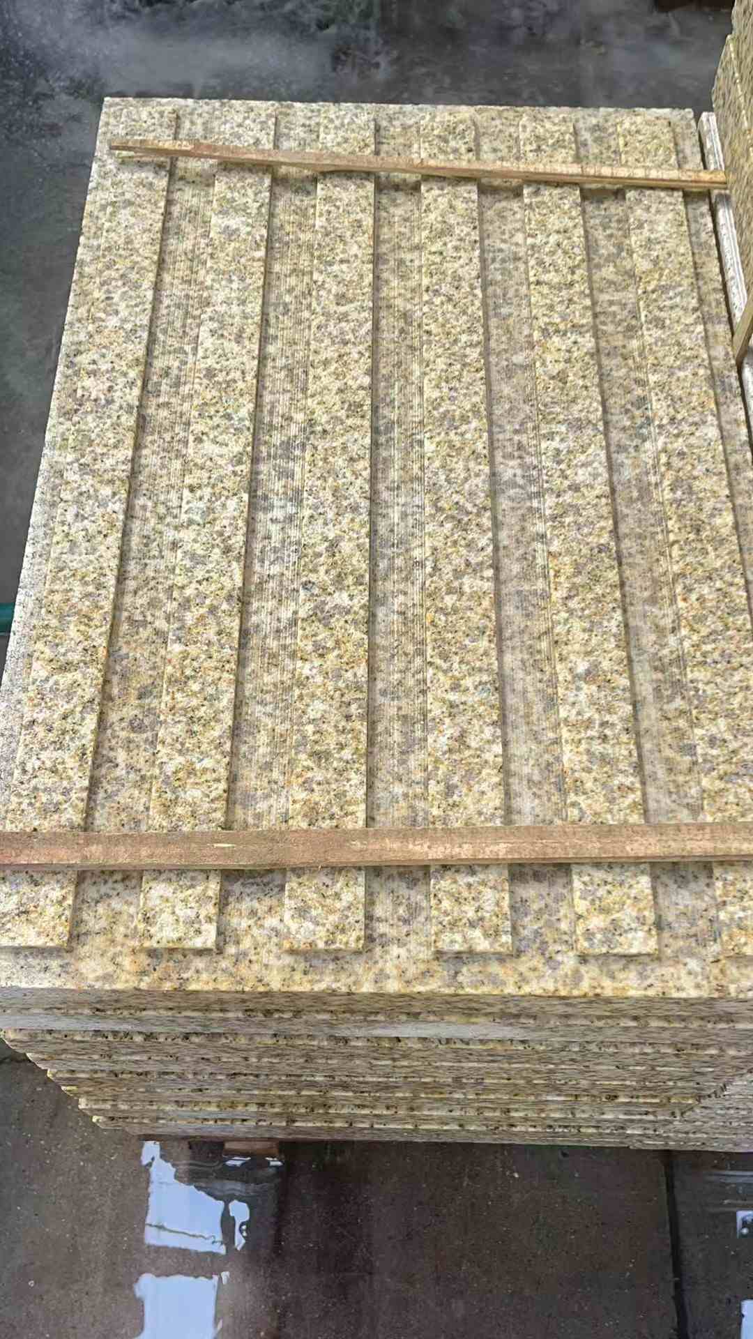 阳泉黄金麻盲道 石材盲道